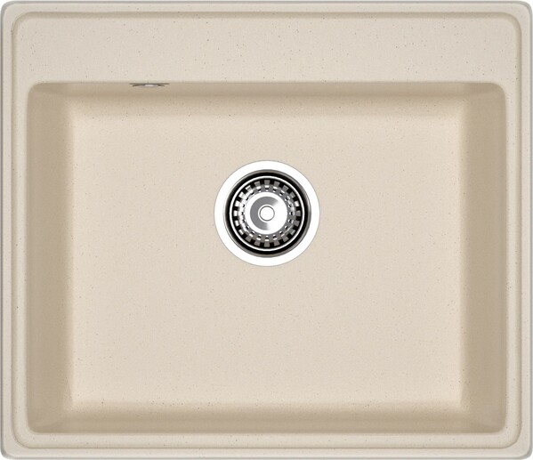 Мойка для кухни GranFest Композит VERTEX 580 чаша 580*500мм (V-580 кашемир)