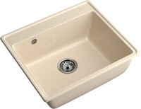 Мойка для кухни GranFest Композит VERTEX 580 чаша 580*500мм (V-580 кашемир)