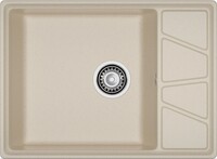 Мойка для кухни GranFest Композит VERTEX 680L чаша+крыло 680*500мм (V-680L кашемир)