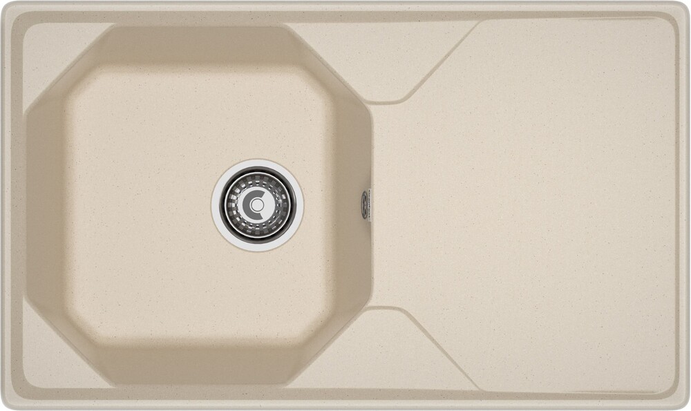 Мойка для кухни GranFest Композит UNIQUE 840L чаша+крыло 840*500мм (U-840L кашемир)