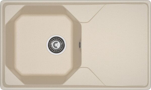 Мойка для кухни GranFest Композит UNIQUE 840L чаша+крыло 840*500мм (U-840L кашемир)