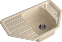 Мойка для кухни GranFest Композит CORNER 800E угловая 790*490 мм (C-800E кашемир)