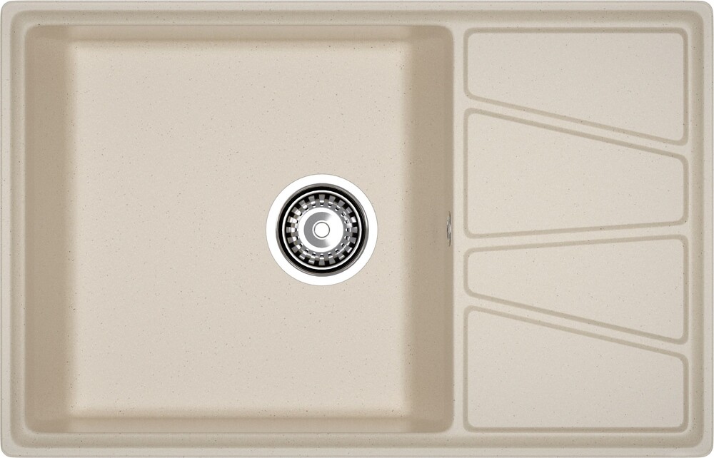 Мойка для кухни GranFest Композит VERTEX 780L чаша+крыло 780*500мм (V-780L кашемир)