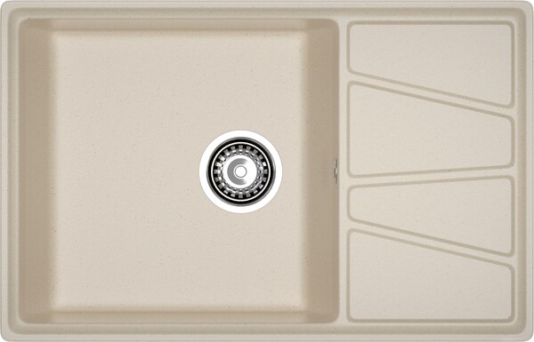 Мойка для кухни GranFest Композит VERTEX 780L чаша+крыло 780*500мм (V-780L кашемир)