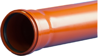 110 труба НАРУЖНАЯ 2 м (толщ.3.4мм) Саратовпластика (ГОСТ)