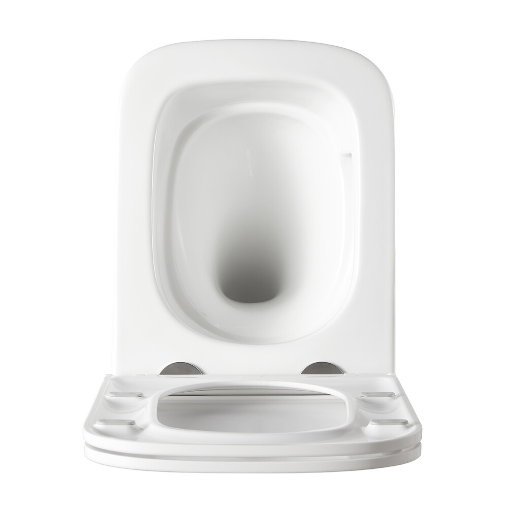 Унитаз LEMARK FLOREX подвесной безободковый с сиденьем микролифт, смыв вихревой ТОРНАДО (поколение 3.0) БЕЛЫЙ ГЛЯНЕЦ 9614001