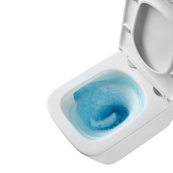 Унитаз LEMARK FLOREX подвесной безободковый с сиденьем микролифт, смыв вихревой ТОРНАДО (поколение 3.0) БЕЛЫЙ ГЛЯНЕЦ 9614001