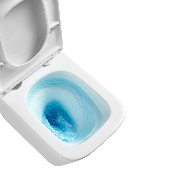 Инсталляция LEMARK (комплект 3 в 1) PENEDA с кнопкой BIT БЕЛЫЙ ГЛЯНЕЦ + унитаз FLOREX БЕЛЫЙ подвесной безободковый 100804418