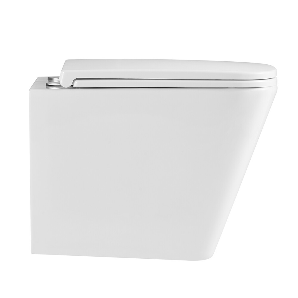 Инсталляция LEMARK (комплект 3 в 1) PENEDA с кнопкой BIT БЕЛЫЙ ГЛЯНЕЦ + унитаз FLOREX БЕЛЫЙ подвесной безободковый 100804418