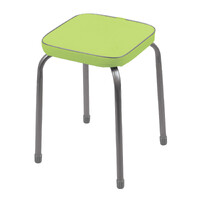 Табурет Фабрик 3 КВАДРАТ винилискожа Фисташковый ТФ03/Ф NIKA*