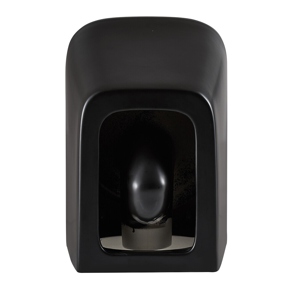 Унитаз LEMARK FLOREX подвесной безободковый с сиденьем микролифт, смыв вихревой ТОРНАДО (поколение 3.0) ЧЕРНЫЙ МАТОВЫЙ 9612002