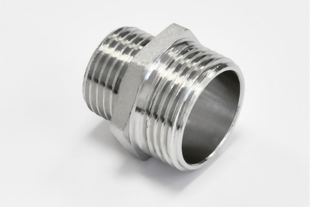 Ниппель перех. 1/4" - 3/8"  SANTREK AQUA