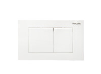 Клавиша смыва HOLLER MWE, белый (162*240*16)