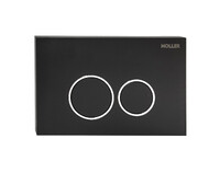 Клавиша смыва HOLLER MBRC, черный матовый (162*240*16)