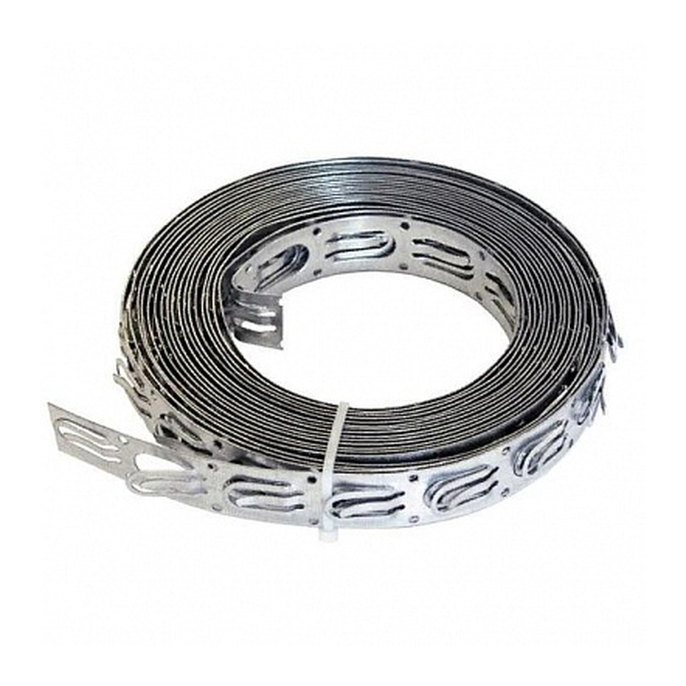 Лента перфорированная для укладки кабеля для теплого пола ЛТП 20х0,4 (10 метров)
