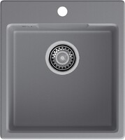 Мойка для кухни GranFest URBAN GF-URBAN 644 440*490мм 1 чаша (644 темно-серый)