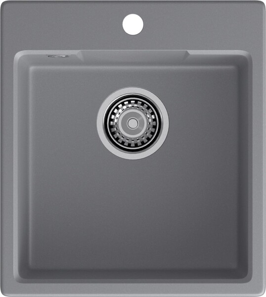 Мойка для кухни GranFest URBAN GF-URBAN 644 440*490мм 1 чаша (644 темно-серый)
