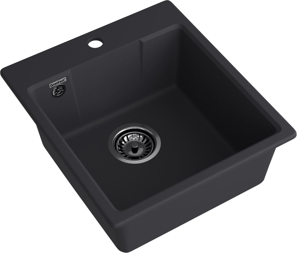 Мойка для кухни GranFest URBAN GF-URBAN 644 440*490мм 1 чаша (644 черный)