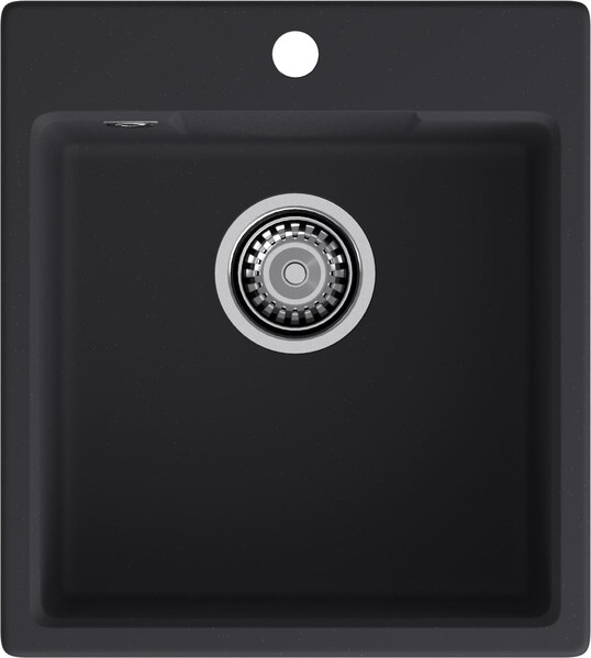 Мойка для кухни GranFest URBAN GF-URBAN 644 440*490мм 1 чаша (644 черный)