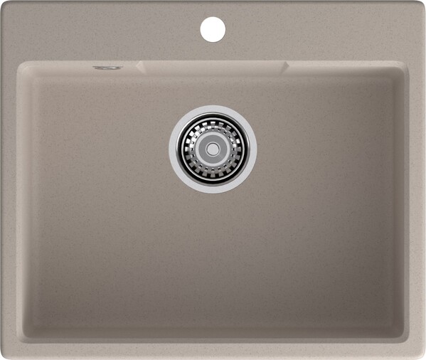 Мойка для кухни GranFest URBAN GF-URBAN 658 580*490мм 1 чаша (658 песочный)