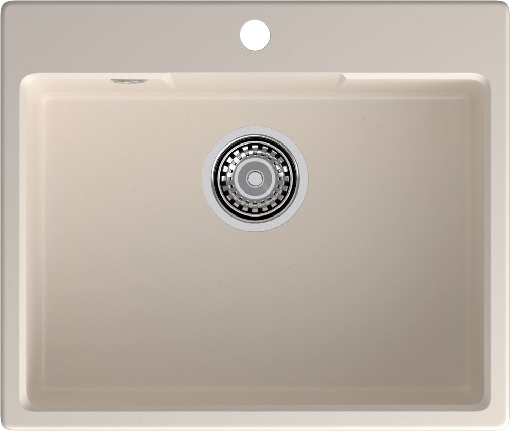Мойка для кухни GranFest URBAN GF-URBAN 658 580*490мм 1 чаша (658 белый)