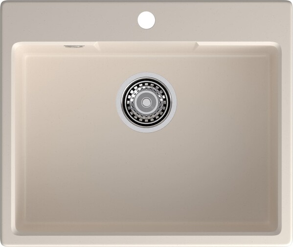 Мойка для кухни GranFest URBAN GF-URBAN 658 580*490мм 1 чаша (658 белый)
