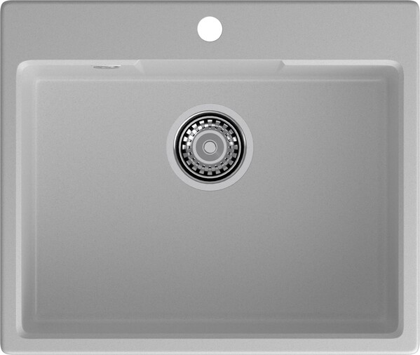 Мойка для кухни GranFest URBAN GF-URBAN 658 580*490мм 1 чаша (658 серый)