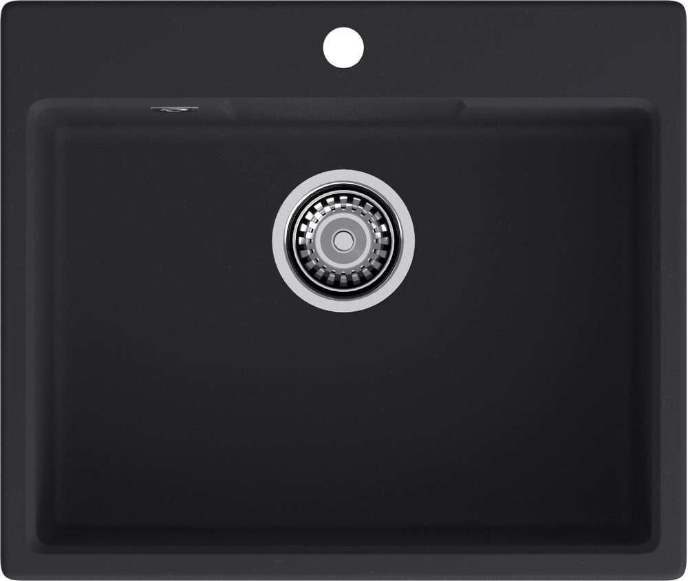 Мойка для кухни GranFest URBAN GF-URBAN 658 580*490мм 1 чаша (658 черный)