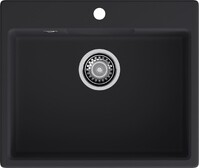 Мойка для кухни GranFest URBAN GF-URBAN 658 580*490мм 1 чаша (658 черный)