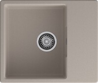 Мойка для кухни GranFest URBAN GF-URBAN 658L 580*490мм 1 чаша+крыло (658L песочный)