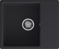 Мойка для кухни GranFest URBAN GF-URBAN 658L 580*490мм 1 чаша+крыло (658L черный)