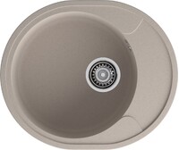 Мойка для кухни GranFest URBAN GF-URBAN 857L 570*480мм 1 чаша+крыло (857L песочный)