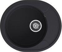 Мойка для кухни GranFest URBAN GF-URBAN 857L 570*480мм 1 чаша+крыло (857L черный)