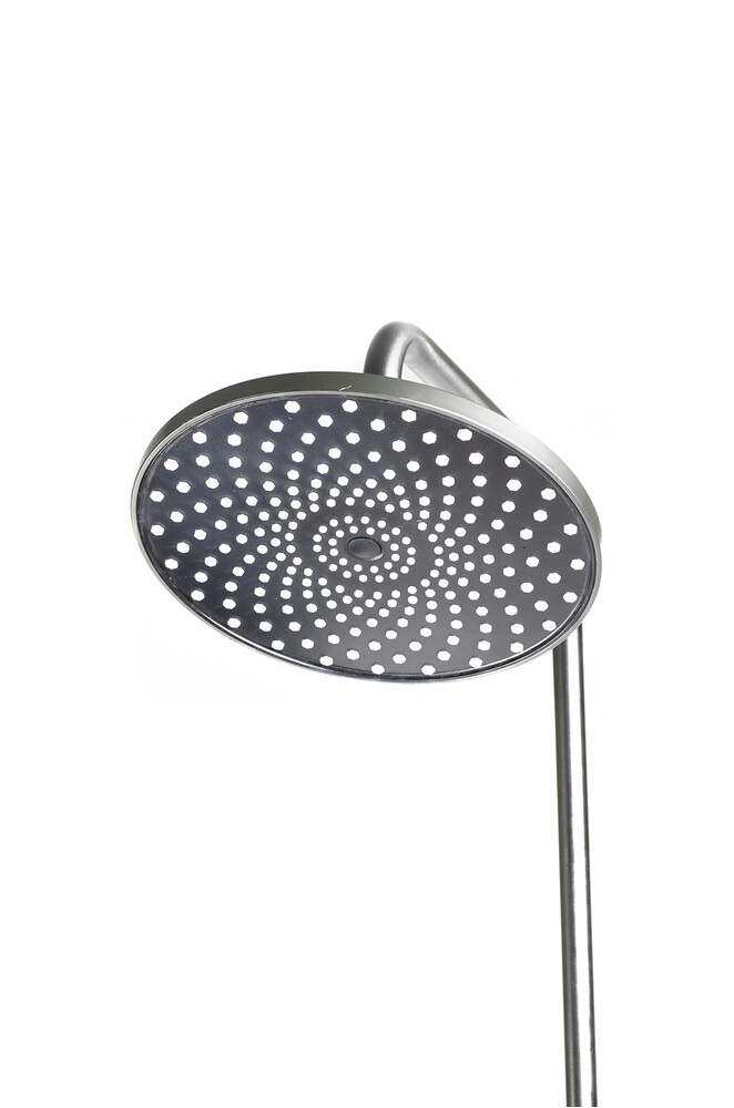 Душевая система SANTREK AQUA-1275 PRESTIGE (SAP-1275)  шар. d-28 с верхним душем, смесителем, гигиен лейкой (оруж сталь)