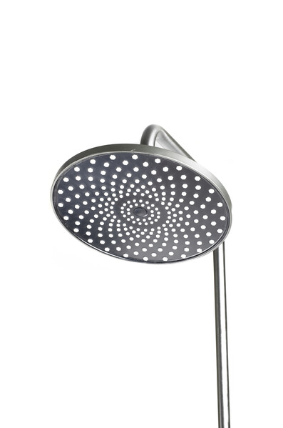 Душевая система SANTREK AQUA-1275 PRESTIGE (SAP-1275)  шар. d-28 с верхним душем, смесителем, гигиен лейкой (оруж сталь)