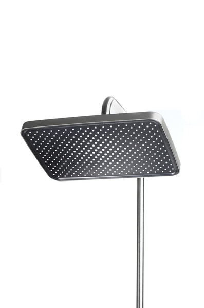 Душевая система SANTREK AQUA-1295 PRESTIGE (SAP-1295)  шар. d-28 с верхним душем, смесителем, гигиен лейкой (оруж сталь)