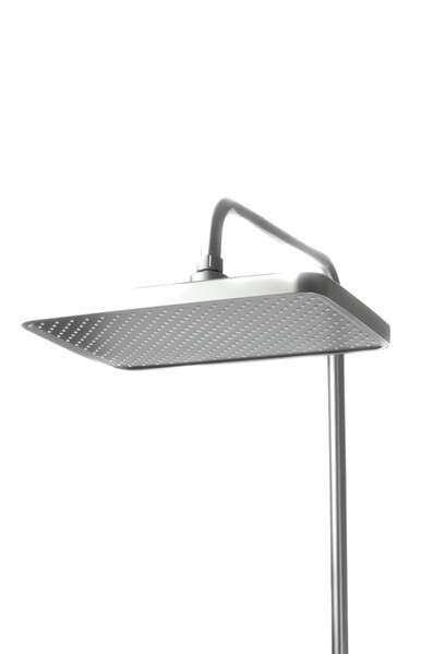 Душевая система SANTREK AQUA-1305 PRESTIGE (SAP-1305)  шар. d-28 с верхним душем, смесителем, гигиен лейкой (оруж сталь)