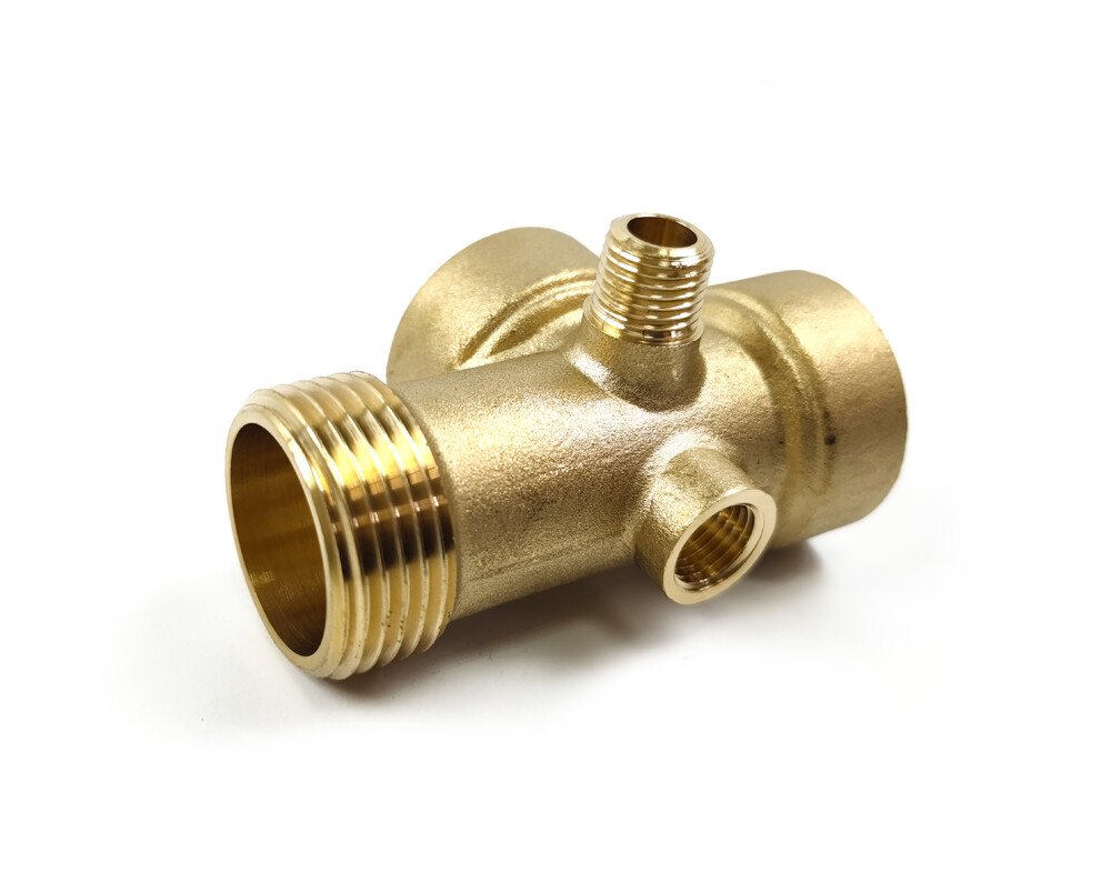 Пятиходовое соединение1"х1"х1"х1/4"х1/4" для насоса SANTREK AQUA 