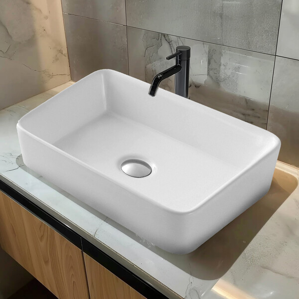 Раковина накладная HOLLER K-6126 (480*370*130мм), белая