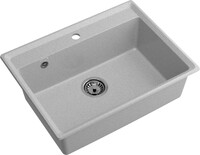 Мойка для кухни GranFest Композит LEVEL 660 чаша 660*500 (LV-660 серый)