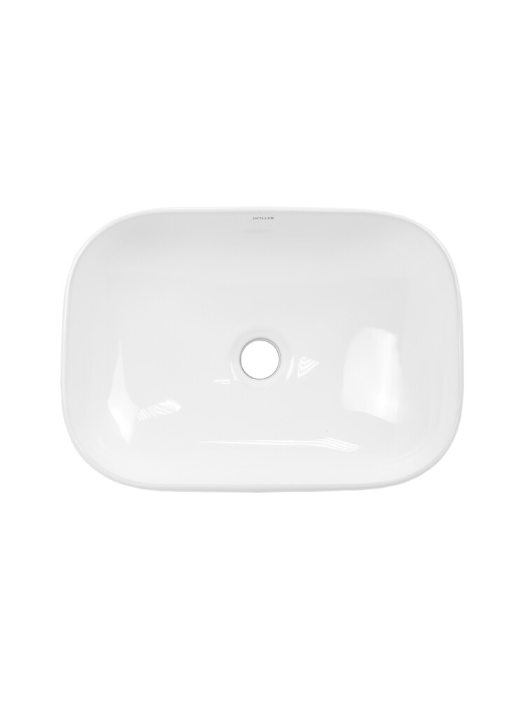 Раковина накладная HOLLER K-6513 (455*320*135мм), белая