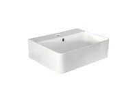 Раковина подвесная HOLLER K-6206 (520*420*155мм), белая (+ крепеж)