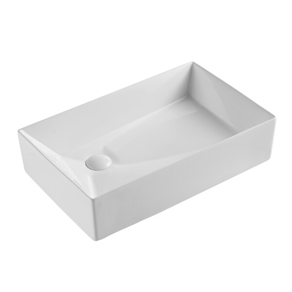 Раковина накладная HOLLER K-6341 (600*380*145мм), белая