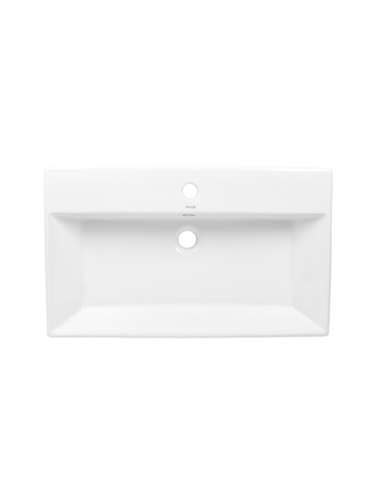Раковина подвесная HOLLER K-6036-70 (700*420*150мм), белая (+ крепеж)