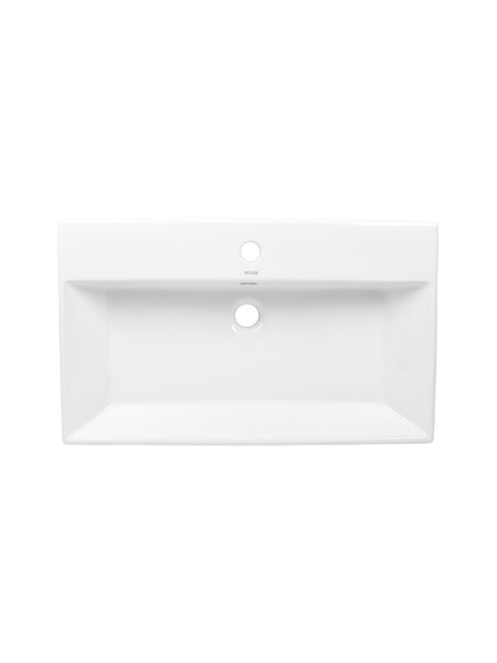 Раковина подвесная HOLLER K-6036-70 (700*420*150мм), белая (+ крепеж)