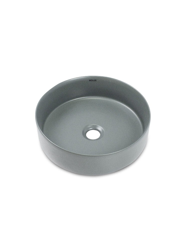 Раковина накладная HOLLER K-M6226DGA (360*360*120мм), темно-серый матовый