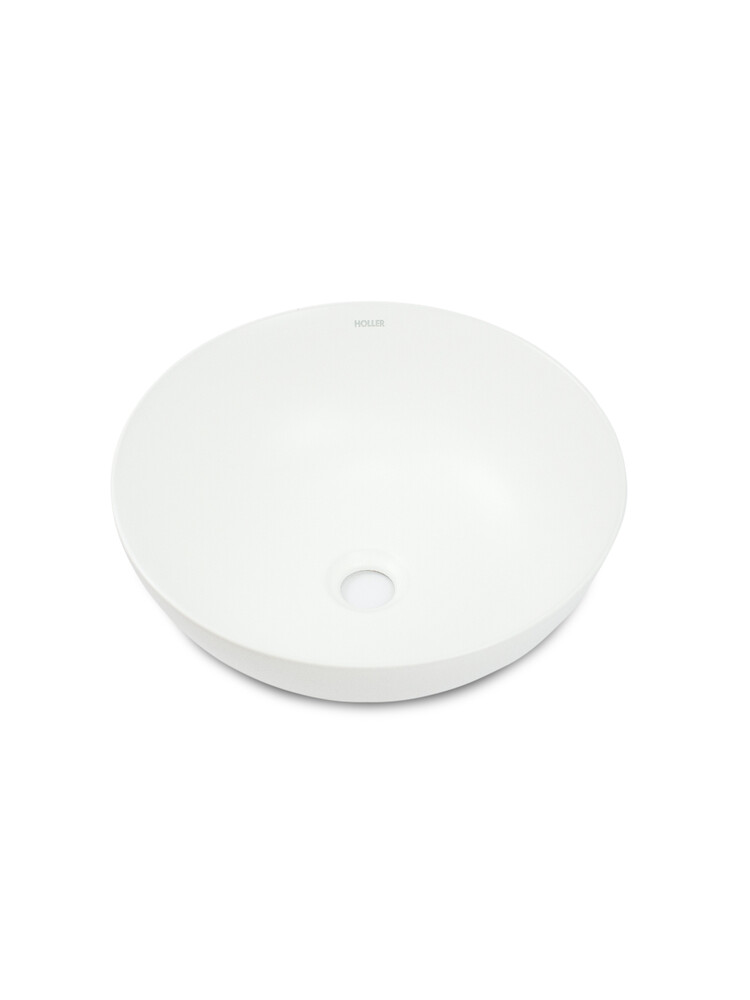 Раковина накладная HOLLER K-M6224WHT (395*395*150мм), белый матовый
