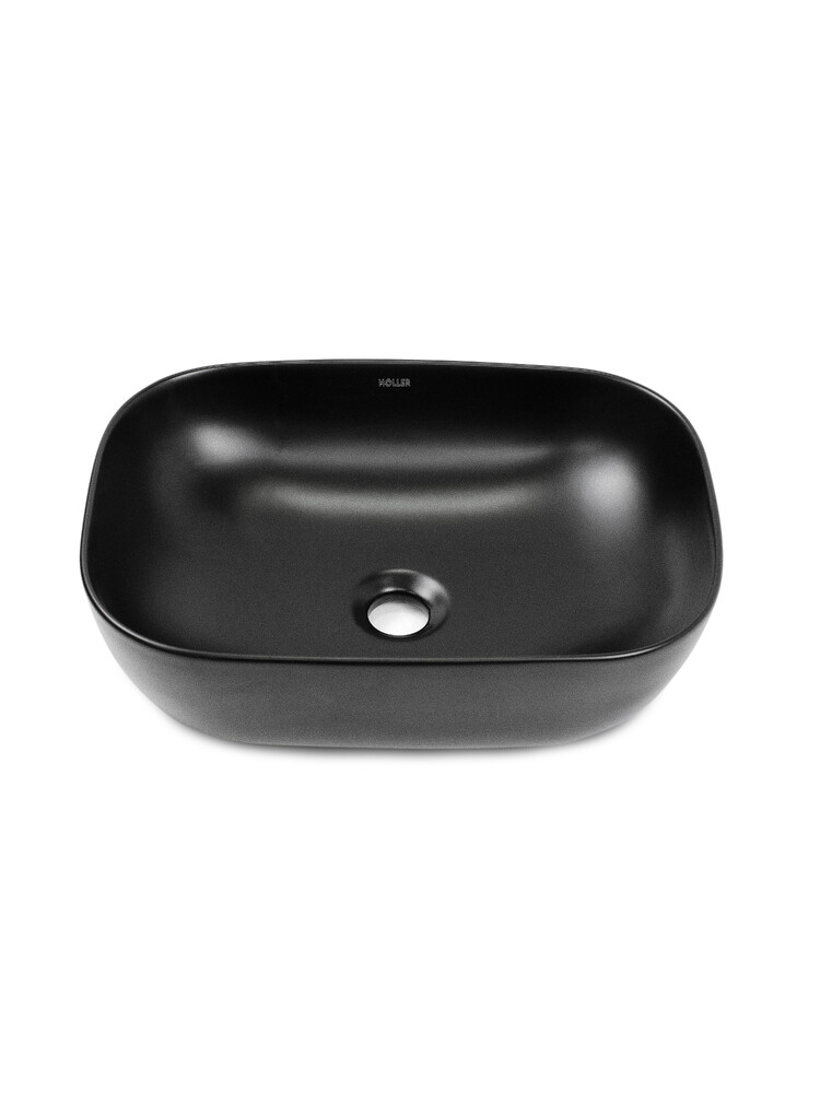 Раковина накладная HOLLER K-M6513B (450*320*135мм), черный матовый