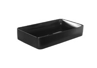 Раковина накладная HOLLER K-M6260-60B (610*345*110мм), черный матовый