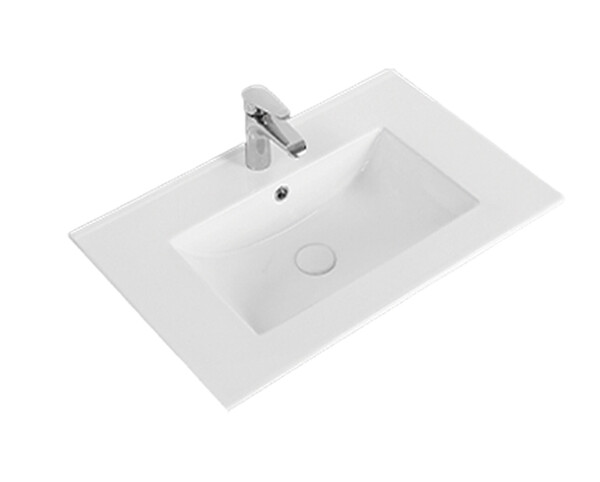 Раковина врезная HOLLER  E70 (715*465*165мм), белая